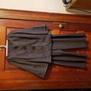 EUC Apt. 9 brown herringbone pant suit 16 & 16W